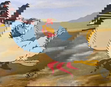Warner Bros, 'Foghorn Leghorn', Limited Edition Animation Cel