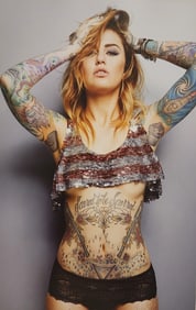 Christian Saint, Tattoo Top Model, 2015