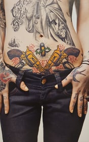 Christian Saint, Tattoo Top Model, 2015