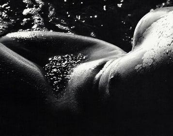LUCIEN CLERGUE - Female Nude Body, 1968