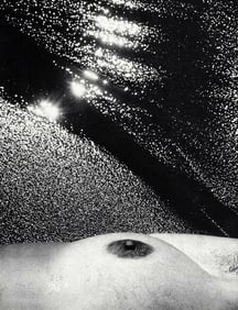 LUCIEN CLERGUE - Female Nude Body, 1968
