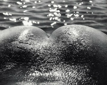 LUCIEN CLERGUE - Female Nude Body, 1968