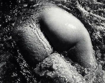 LUCIEN CLERGUE - Female Nude Body, 1968