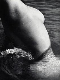 LUCIEN CLERGUE - Female Nude Body, 1968