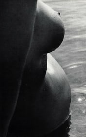 LUCIEN CLERGUE - Female Nude Body, 1968