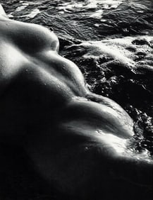 LUCIEN CLERGUE - Female Nude Body, 1968