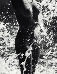 LUCIEN CLERGUE - Female Nude Body, 1968
