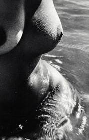 LUCIEN CLERGUE - Female Nude Body, 1968