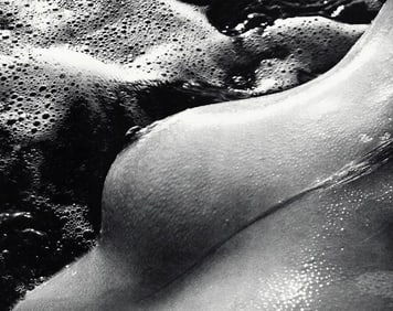 LUCIEN CLERGUE - Female Nude Body, 1968