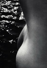 LUCIEN CLERGUE - Female Nude Body, 1968