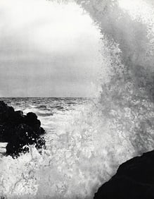 LUCIEN CLERGUE - Female Nude Body, 1968