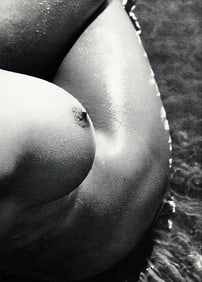 LUCIEN CLERGUE - Female Nude Body, 1968