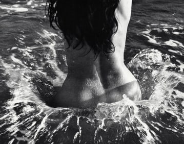 LUCIEN CLERGUE - Female Nude Body, 1968