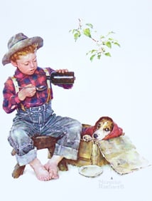 Norman Rockwell, Mysterious Malady, Colotype