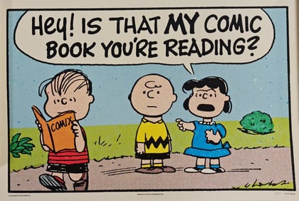 Charles Schulz "My Comic" 33/170, Screen Print 2023