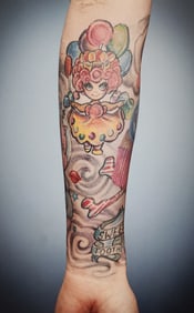 Christian Saint, Tattoo Top Model, 2015