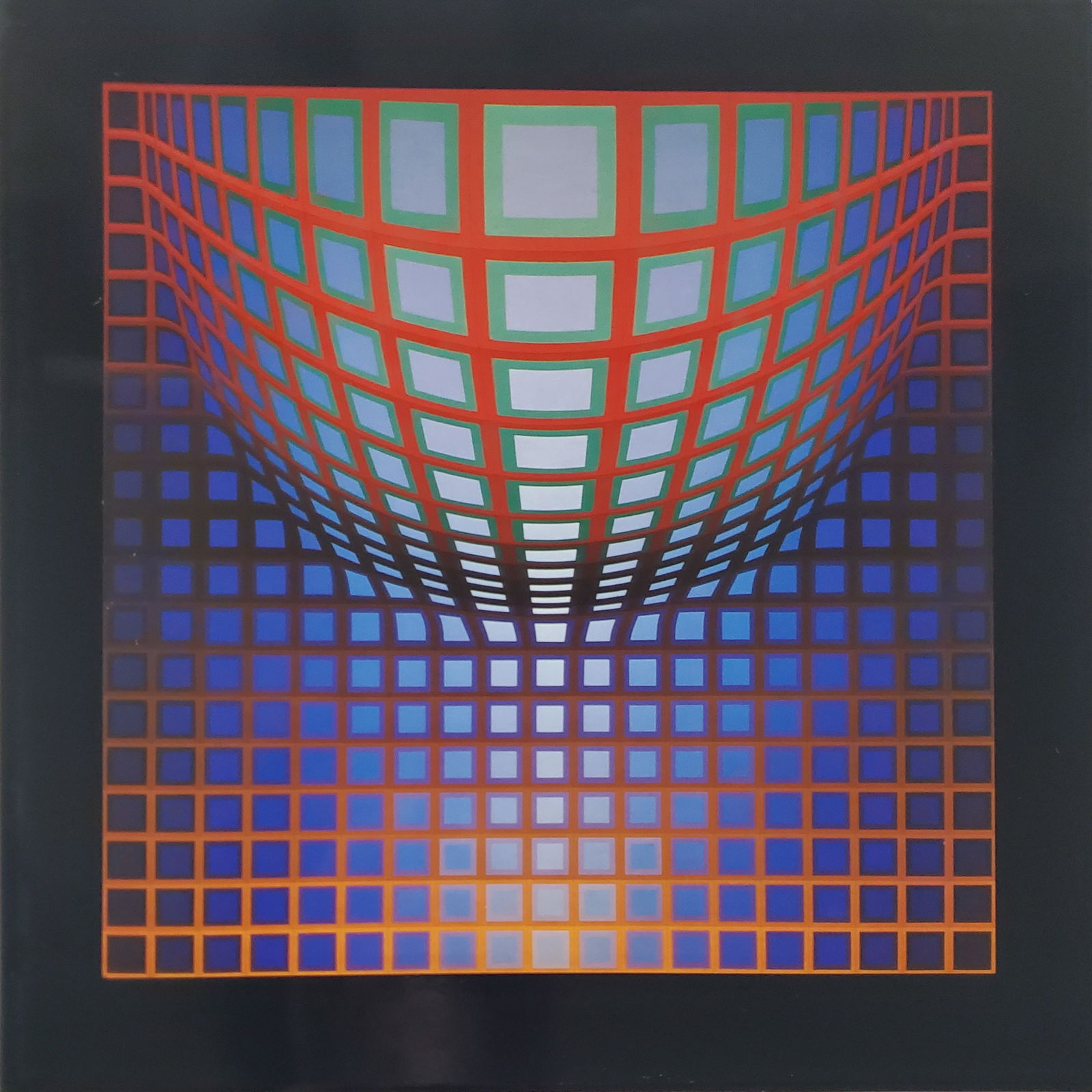 Victor Vaserely, KEZDI-VEGA Framed (1 of 1)