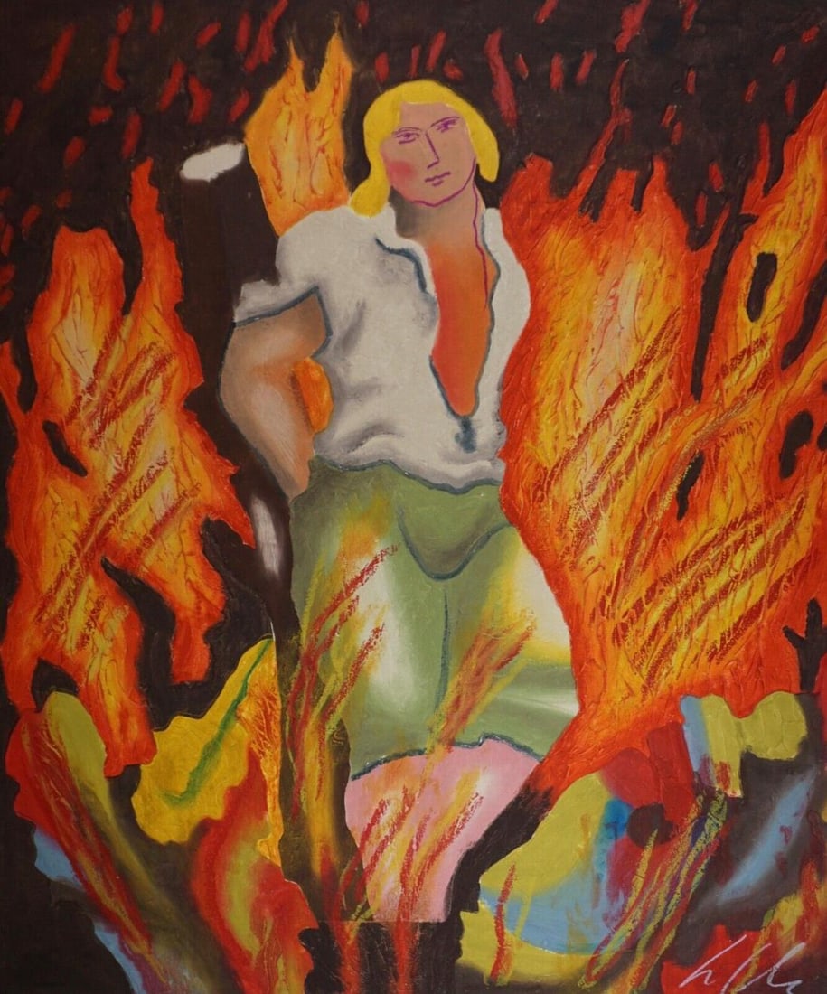 Sandro Chia, 'Untitled #9', Signed Limited Edition Etching, 1990 (1 of 4)