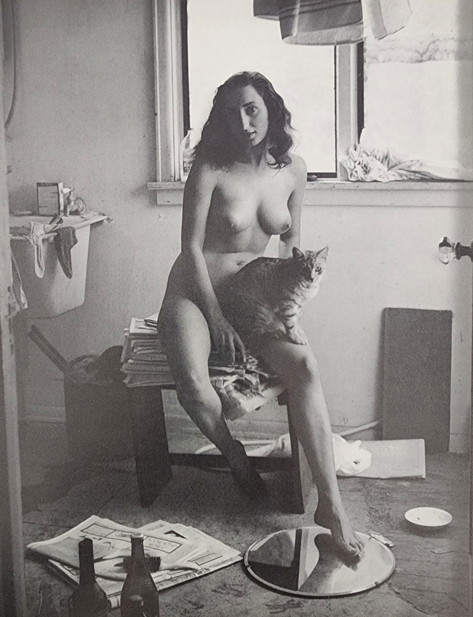 Andre de Dienes, Vintage Nudes 1961: Artist/Photographer: Andre de Dienes Title/Subject: Vintage Nudes 1961 Type Of Print: Authentic Sheet Fed Photogravure/Heliogravure. Paper: Medium weight, satin/matte finish. Print Origin:USA Approxim