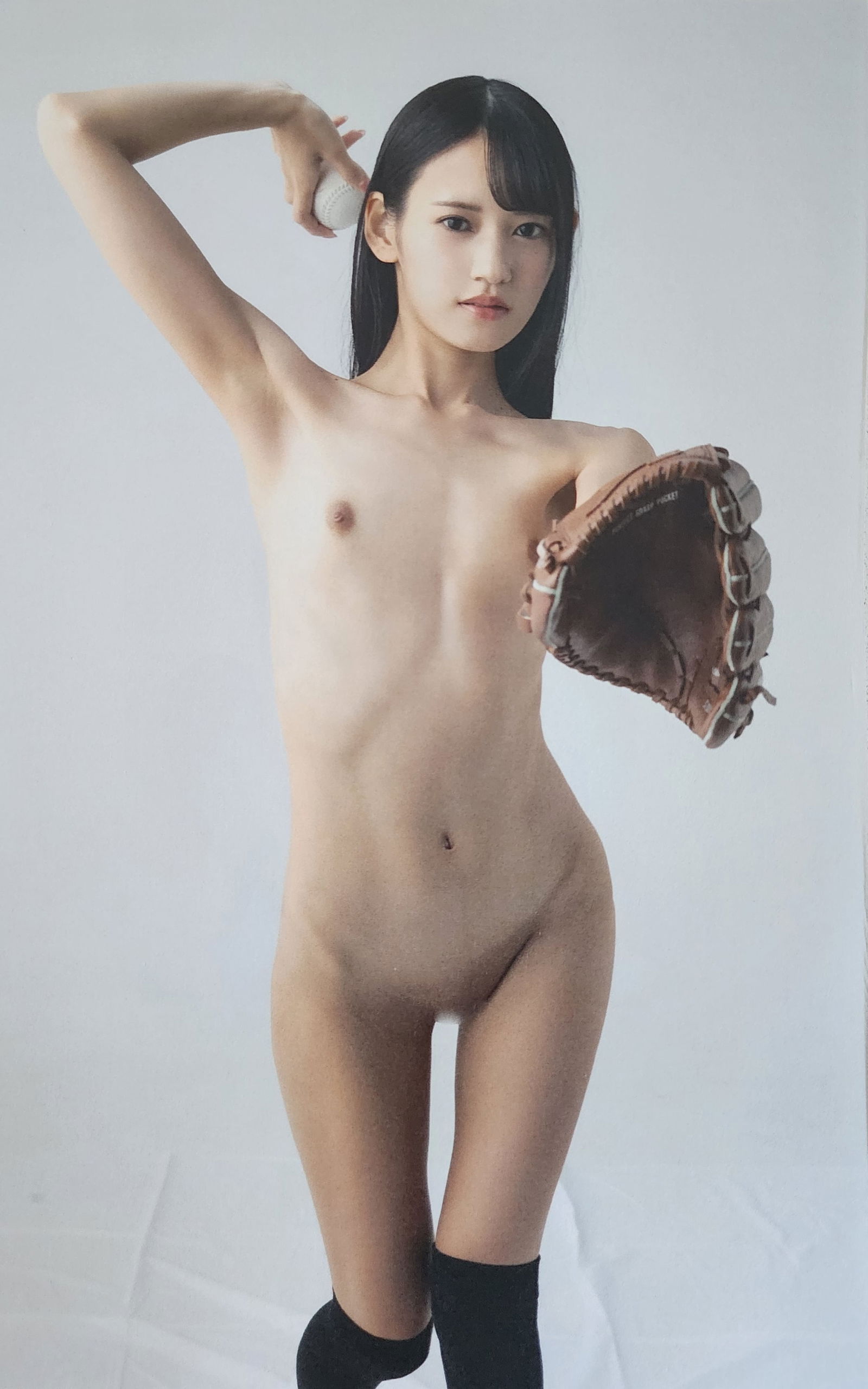 Umi Yatsugake, Absolute Sports Pose, 2022: Model: Umi Yatsugake Title/Subject: Absolute Sports Pose Type Of Print: Authentic Sheet Fed Photogravure/Heliogravure. Date Of Print: 2022 Paper: Medium weight, satin/matte finish. Print Origin: Japan