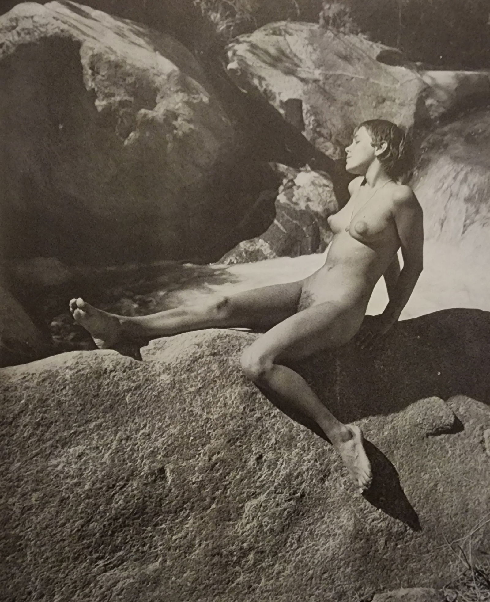 Andre de Dienes, Sun-Warmed Nudes - 1965: Artist/Photographer: Andre de Dienes Title/Subject: Sun Warmed Nudes 1965 Type Of Print: Authentic Sheet Fed Photogravure/Heliogravure. Paper: Medium weight, satin/matte finish. Print Origin:USA Appro