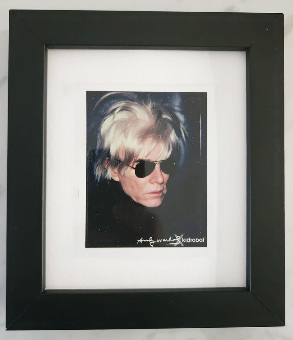 Andy Warhol (After), 'Self Portrait' 1986, Framed Estate Polaroid (1 of 1)