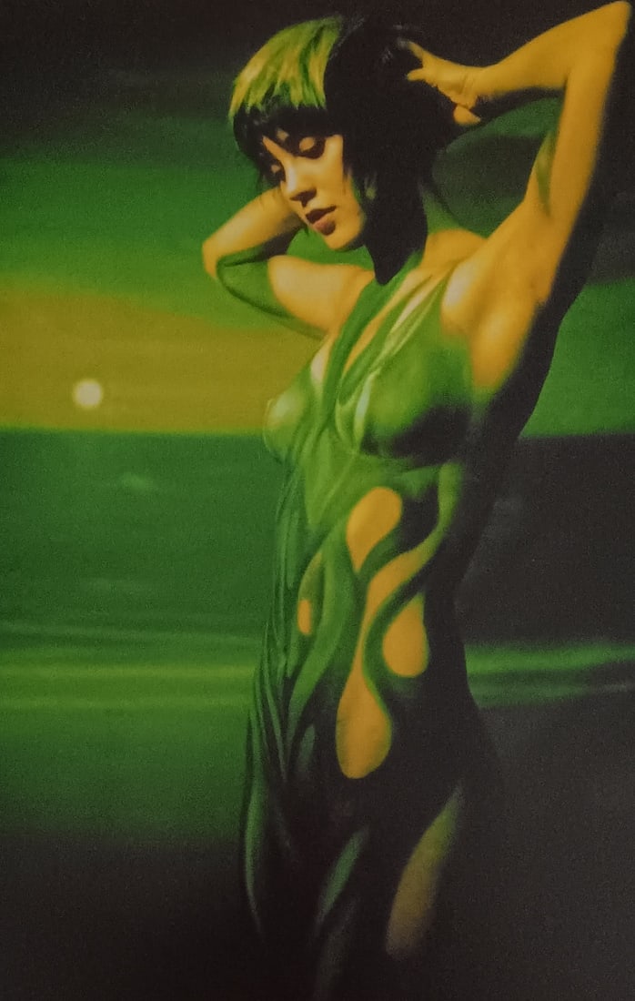 Leroy Roper 'Exotic Fantasy' 2005: Artist/Photographer: Leroy Roper Title/Subject: Exotic Fantasy Type Of Print: Authentic Sheet Fed Photogravure/Heliogravure. Date Of Print: 2005 Paper: Medium weight, satin/matte finish. Print Origin: