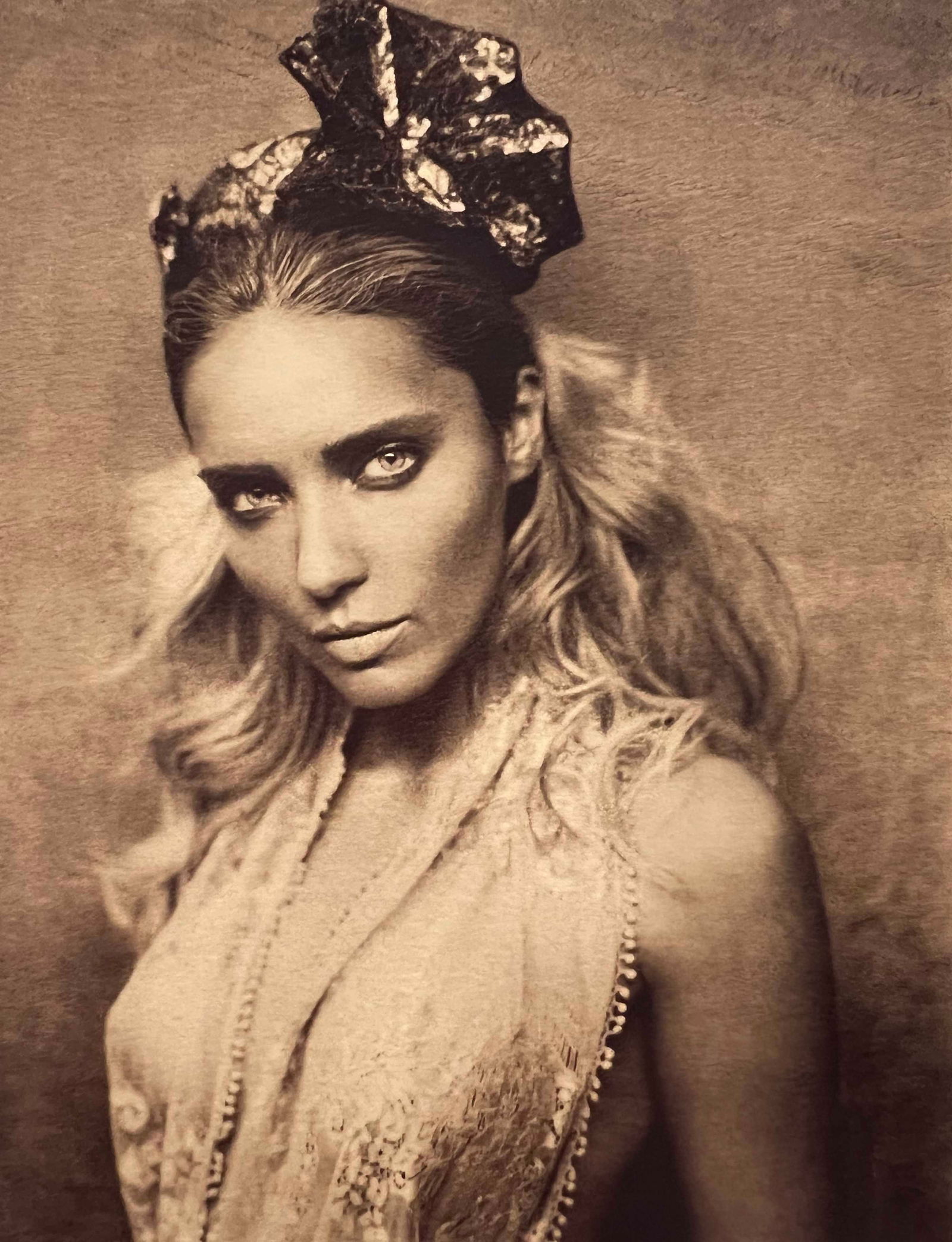 Marc Lagrange, Chocolate Nudes, 2019: Photographer: Marc Lagrange was a Belgian photographer known for his nude portraits of female figures. Lagrange created dream-like and fantastical narrative pictures populated by beautiful nudes that