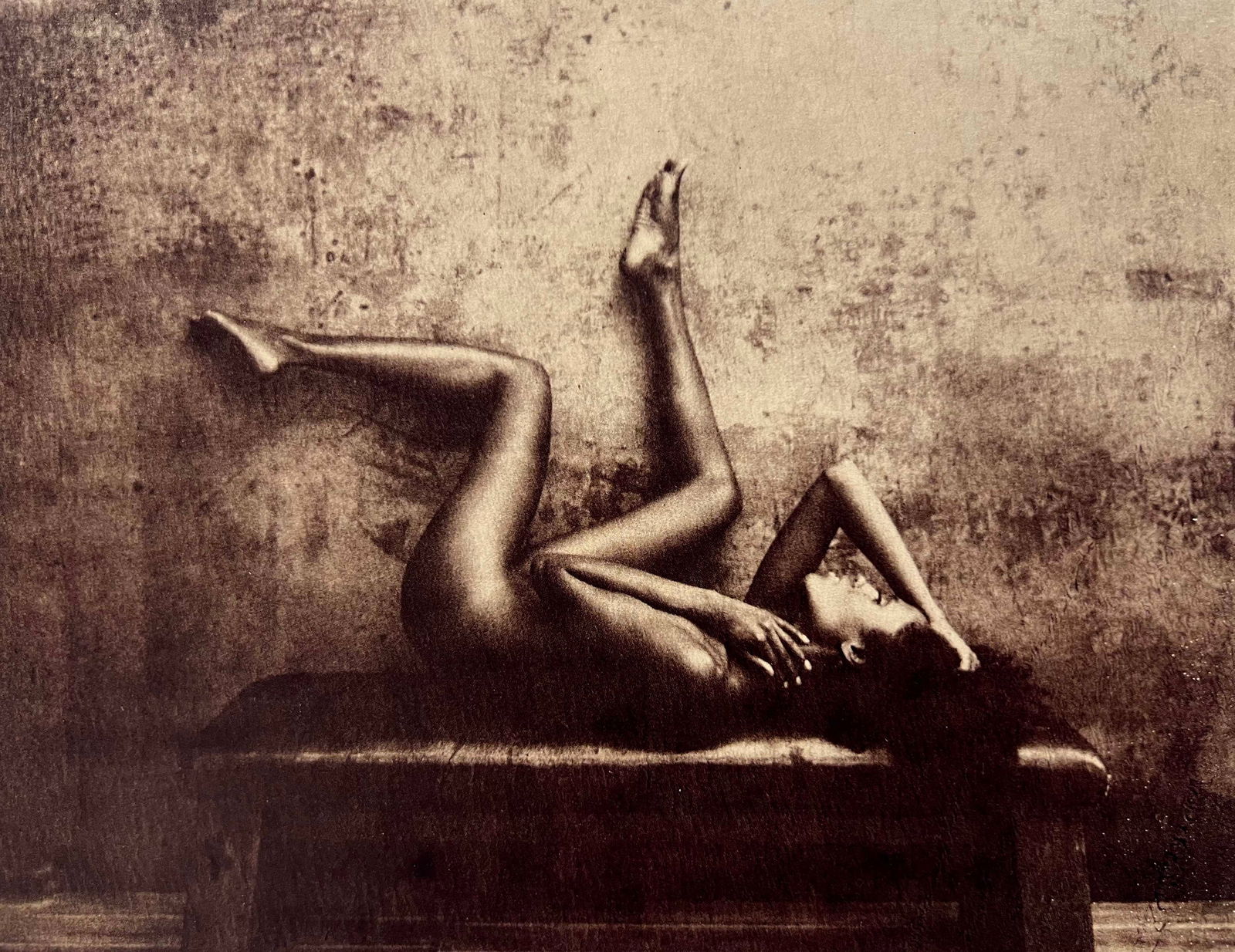 Marc Lagrange, Chocolate Nudes, 2019: Photographer: Marc Lagrange was a Belgian photographer known for his nude portraits of female figures. Lagrange created dream-like and fantastical narrative pictures populated by beautiful nudes that
