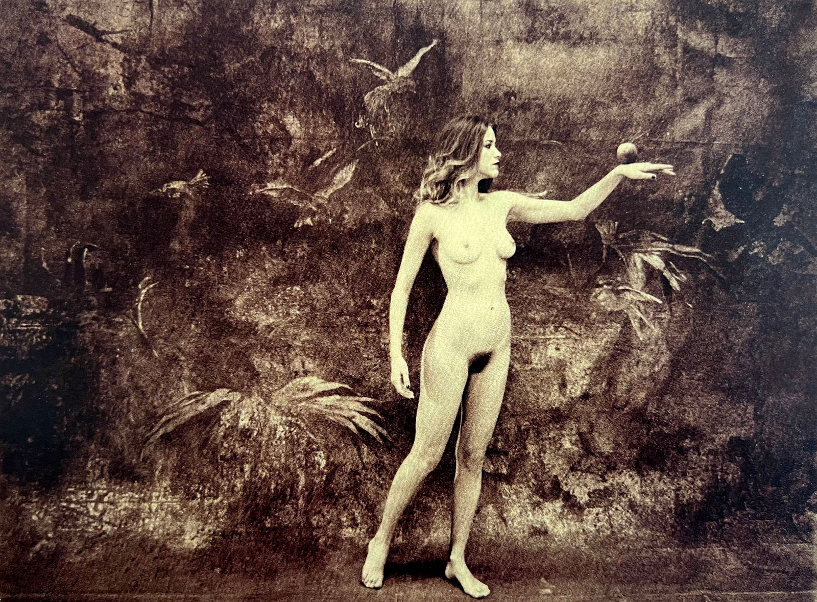 Marc Lagrange, Chocolate Nudes, 2019: Photographer: Marc Lagrange was a Belgian photographer known for his nude portraits of female figures. Lagrange created dream-like and fantastical narrative pictures populated by beautiful nudes that