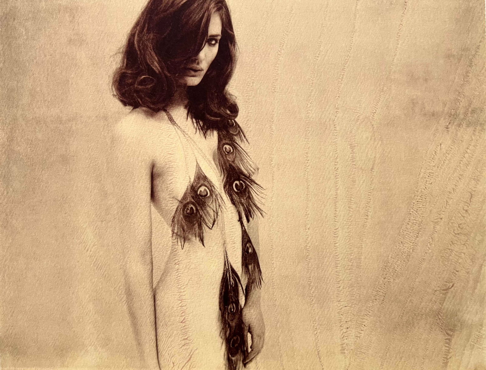 Marc Lagrange, Chocolate Nudes, 2019: Photographer: Marc Lagrange was a Belgian photographer known for his nude portraits of female figures. Lagrange created dream-like and fantastical narrative pictures populated by beautiful nudes that