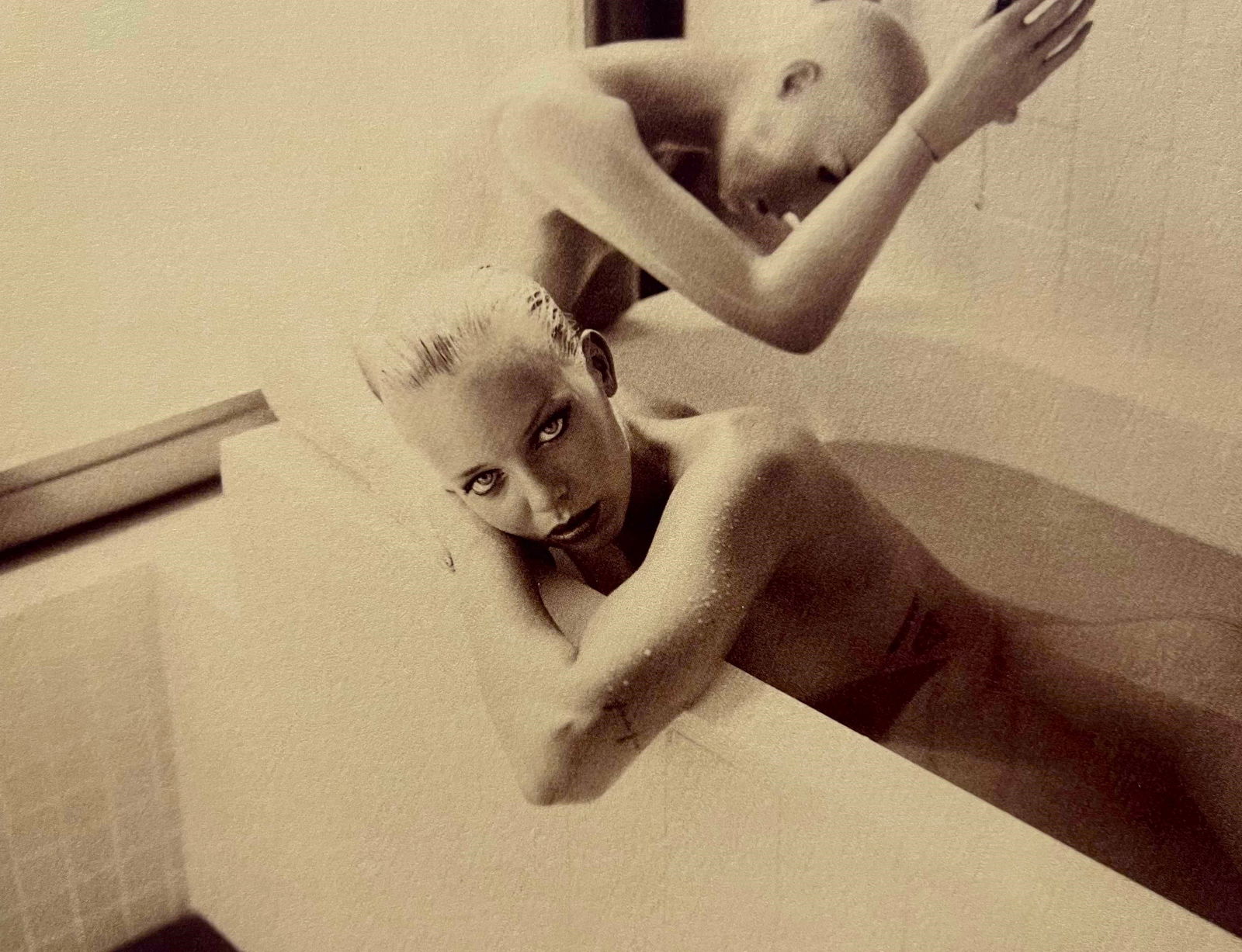 Marc Lagrange, Chocolate Nudes, 2019: Photographer: Marc Lagrange was a Belgian photographer known for his nude portraits of female figures. Lagrange created dream-like and fantastical narrative pictures populated by beautiful nudes that