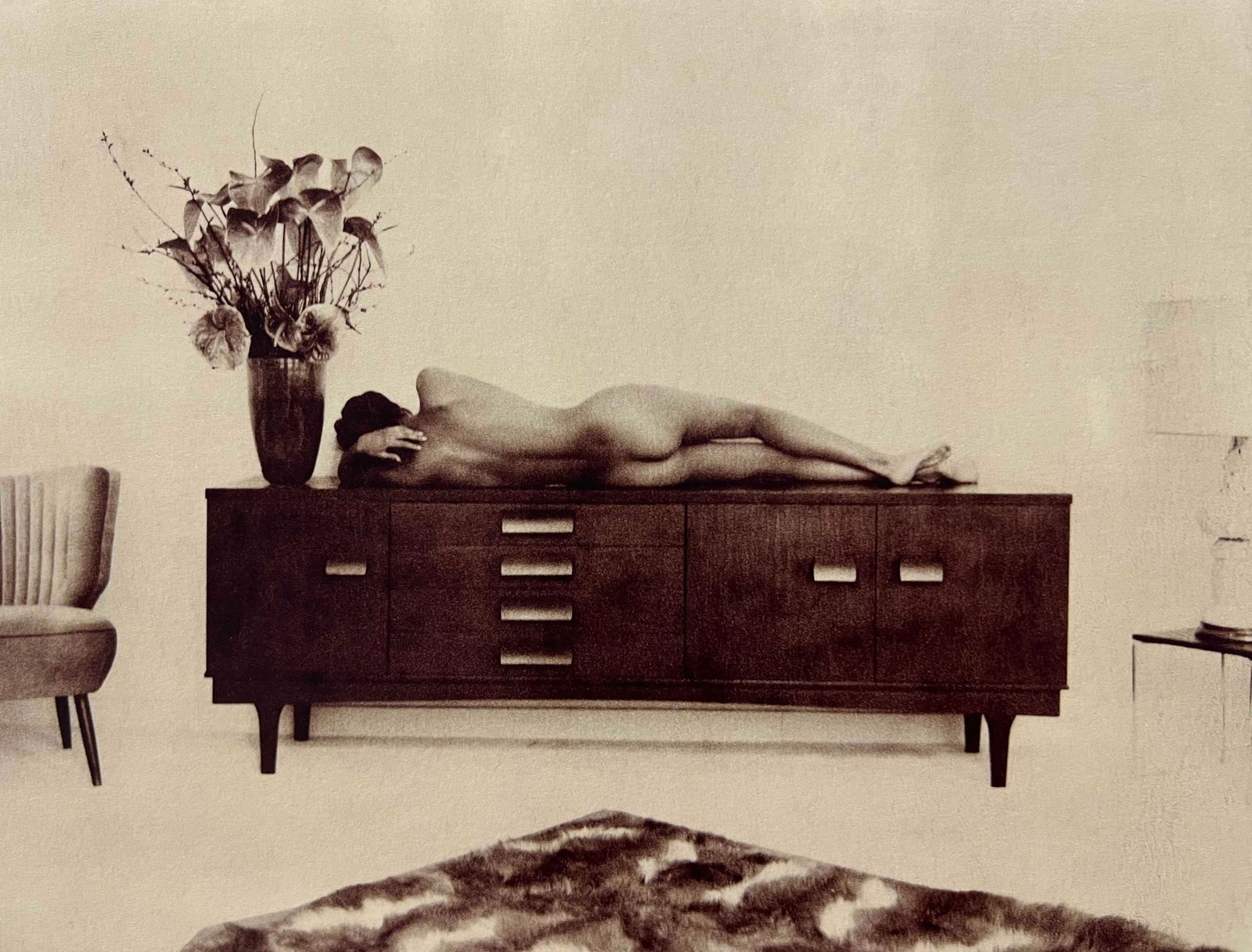 Marc Lagrange, Chocolate Nudes, 2019: Photographer: Marc Lagrange was a Belgian photographer known for his nude portraits of female figures. Lagrange created dream-like and fantastical narrative pictures populated by beautiful nudes that