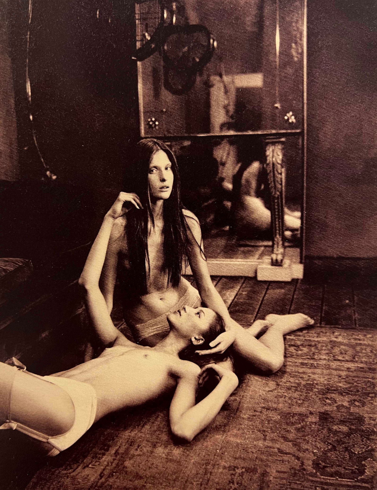 Marc Lagrange, Chocolate Nudes, 2019: Photographer: Marc Lagrange was a Belgian photographer known for his nude portraits of female figures. Lagrange created dream-like and fantastical narrative pictures populated by beautiful nudes that