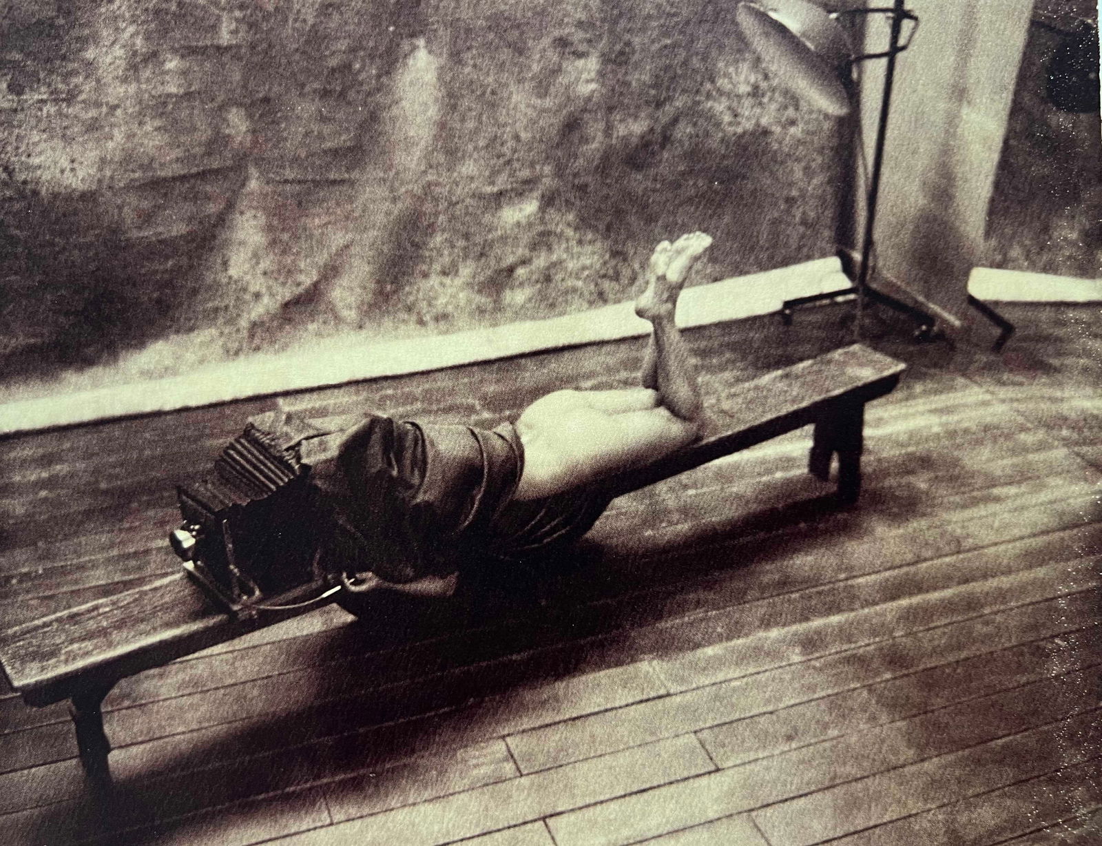 Marc Lagrange, Chocolate Nudes, 2019: Photographer: Marc Lagrange was a Belgian photographer known for his nude portraits of female figures. Lagrange created dream-like and fantastical narrative pictures populated by beautiful nudes that