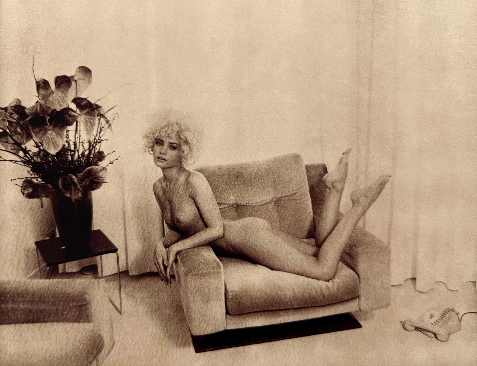 Marc Lagrange, Chocolate Nudes, 2019: Photographer: Marc Lagrange was a Belgian photographer known for his nude portraits of female figures. Lagrange created dream-like and fantastical narrative pictures populated by beautiful nudes that