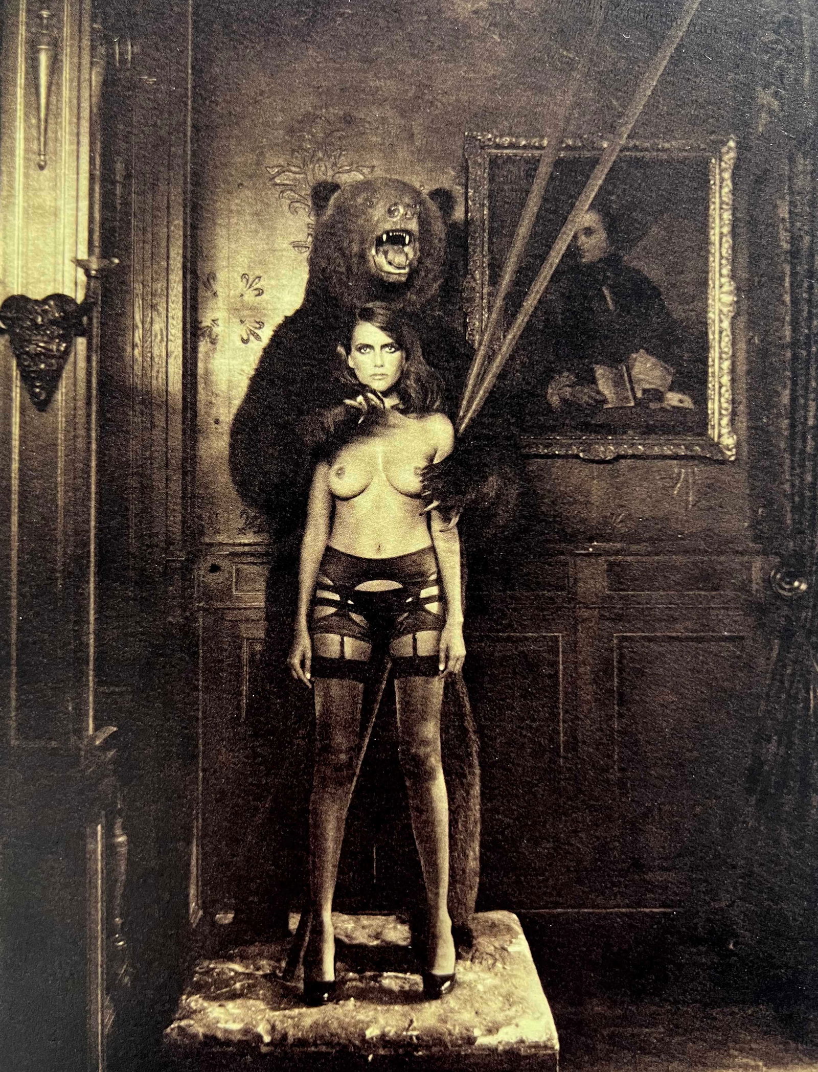 Marc Lagrange, Chocolate Nudes, 2019: Photographer: Marc Lagrange was a Belgian photographer known for his nude portraits of female figures. Lagrange created dream-like and fantastical narrative pictures populated by beautiful nudes that