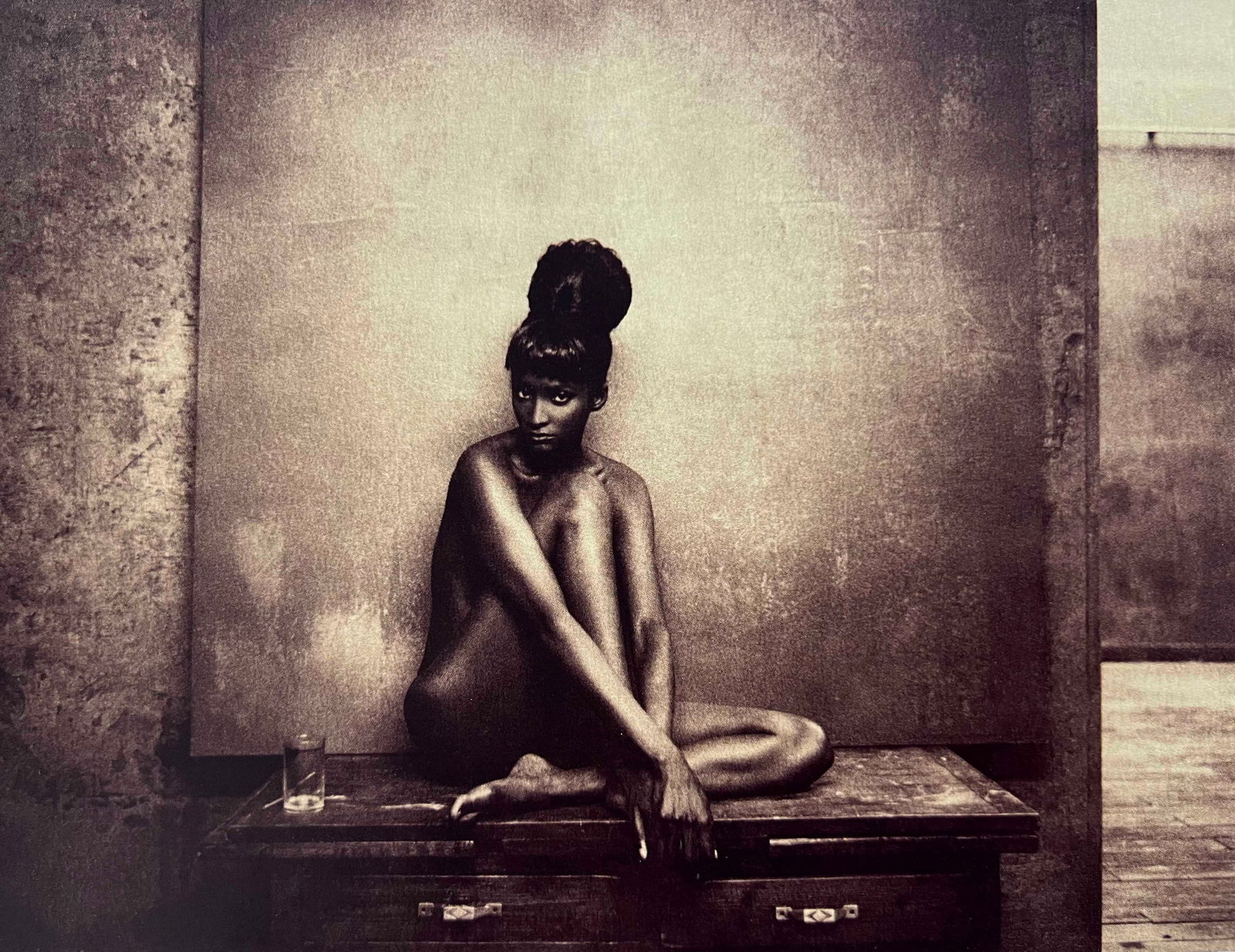 Marc Lagrange, Chocolate Nudes, 2019: Photographer: Marc Lagrange was a Belgian photographer known for his nude portraits of female figures. Lagrange created dream-like and fantastical narrative pictures populated by beautiful nudes that
