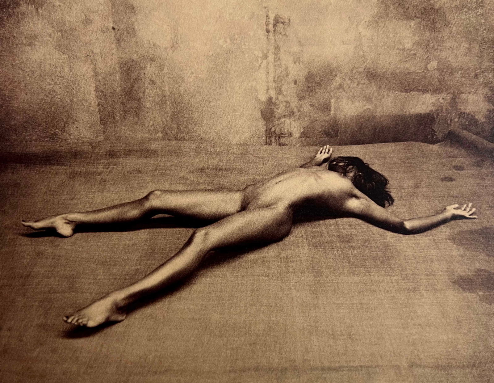 Marc Lagrange, Chocolate Nudes, 2019: Photographer: Marc Lagrange was a Belgian photographer known for his nude portraits of female figures. Lagrange created dream-like and fantastical narrative pictures populated by beautiful nudes that