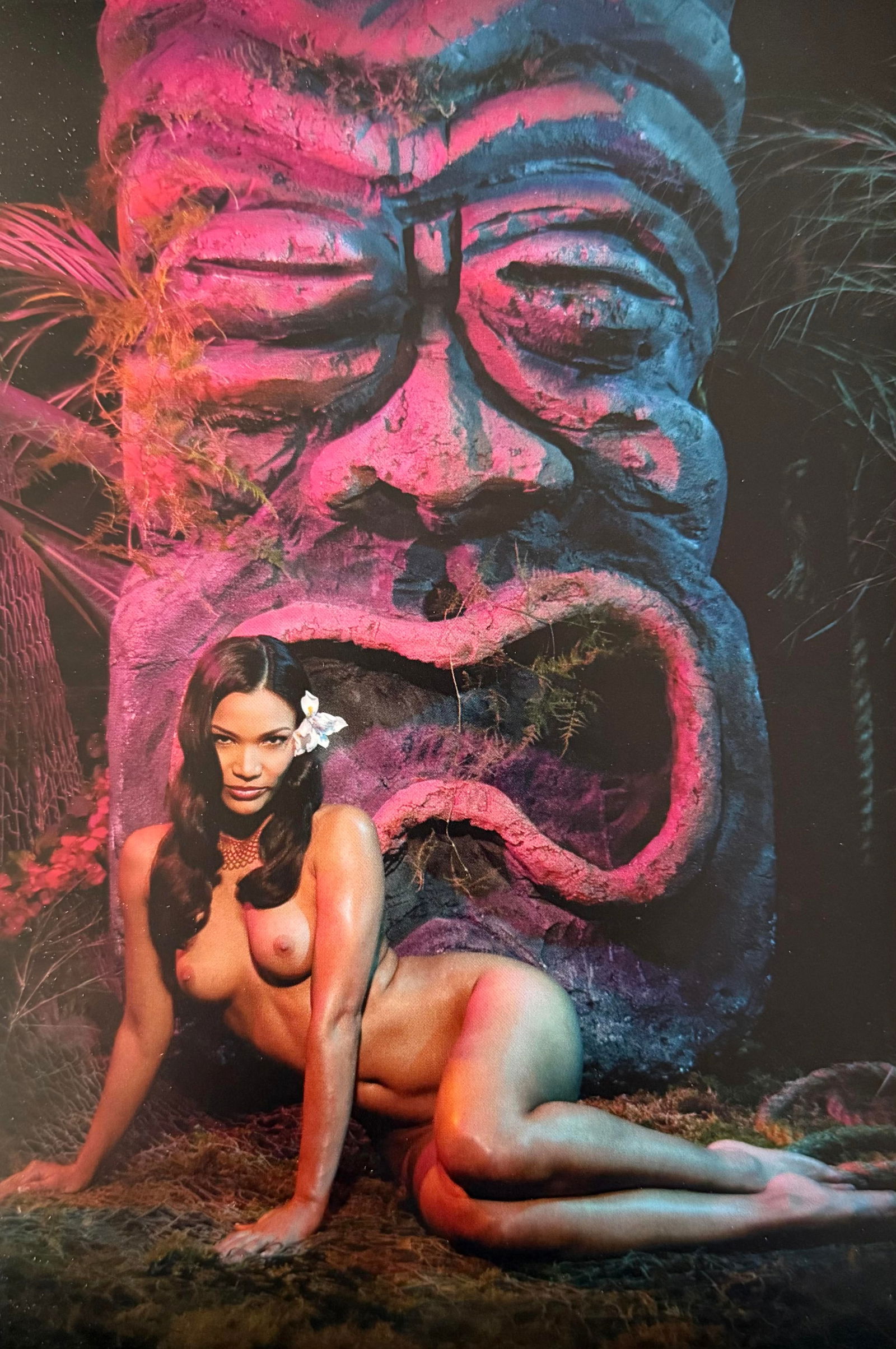 Miki Bunge, Model Explosion, 2012: Artist/Photographer: Miki Bunge Title/Subject: Model Explosion Type Of Print: Authentic Sheet Fed Photogravure/Heliogravure. Date Of Print: 2012 Paper: Medium weight, satin/matte finish. Print Origin: