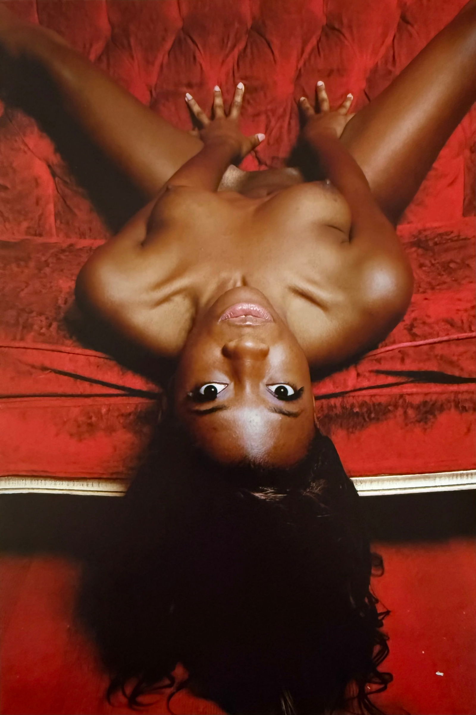 Miki Bunge, Model Explosion, 2012: Artist/Photographer: Miki Bunge Title/Subject: Model Explosion Type Of Print: Authentic Sheet Fed Photogravure/Heliogravure. Date Of Print: 2012 Paper: Medium weight, satin/matte finish. Print Origin: