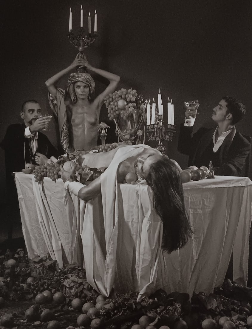 Roman Kasperski 'Exotic Fantasy' 2005: Artist/Photographer: Roman Kasperski Title/Subject: Exotic Fantasy Type Of Print: Authentic Sheet Fed Photogravure/Heliogravure. Date Of Print: 2005 Paper: Medium weight, satin/matte finish. Print Ori