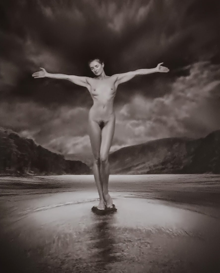 Vincent O'Byrne 'Exotic Fantasy' 2005: Artist/Photographer: Vincent O'Byrne Title/Subject: Exotic Fantasy Type Of Print: Authentic Sheet Fed Photogravure/Heliogravure. Date Of Print: 2005 Paper: Medium weight, satin/matte finish. Print Ori