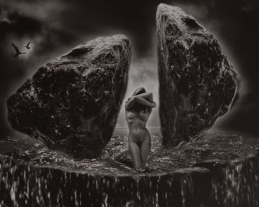 Vincent O'Byrne 'Exotic Fantasy' 2005: Artist/Photographer: Vincent O'Byrne Title/Subject: Exotic Fantasy Type Of Print: Authentic Sheet Fed Photogravure/Heliogravure. Date Of Print: 2005 Paper: Medium weight, satin/matte finish. Print Ori