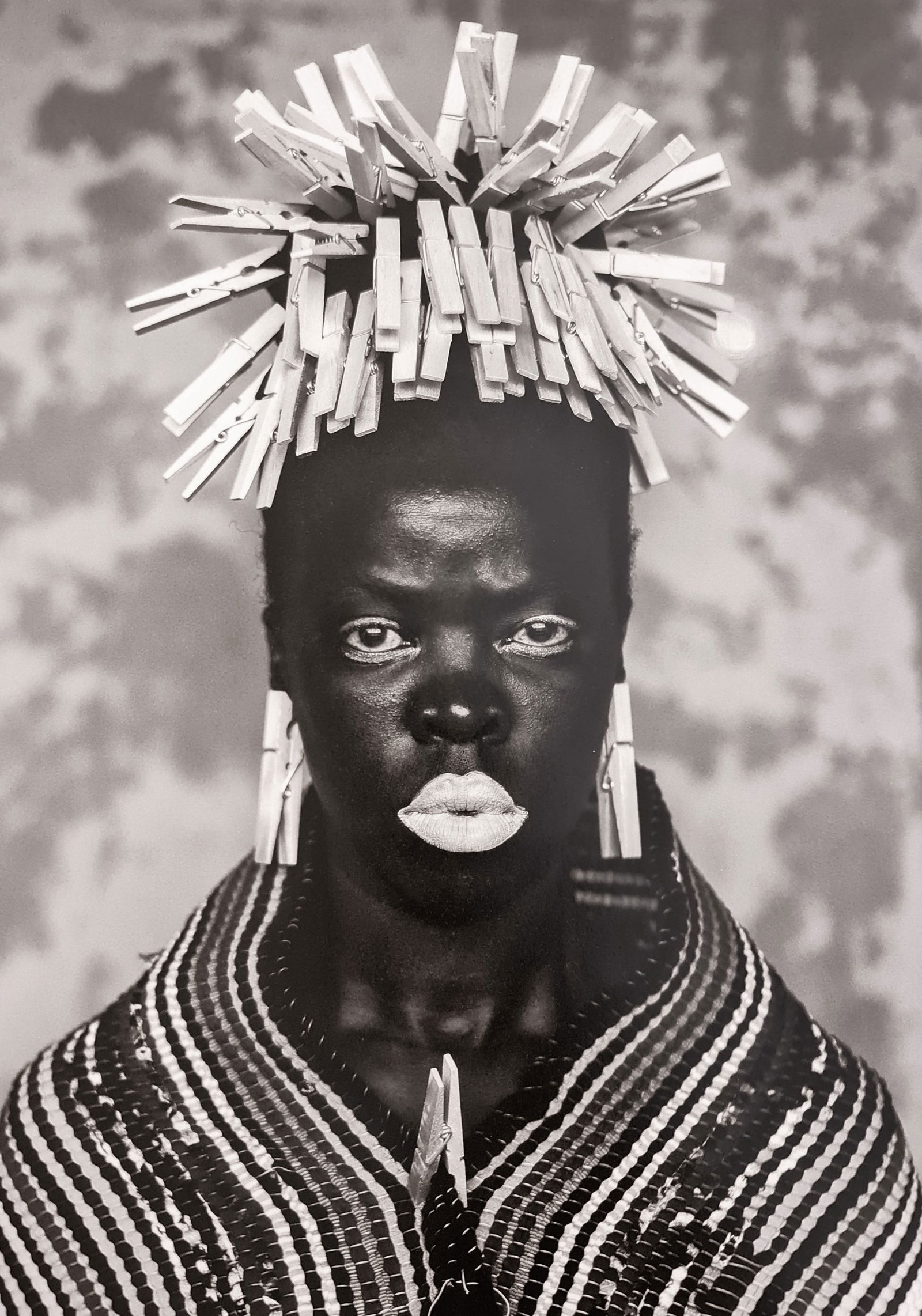 Zanele Muholi, Somnyama Ngonyama - 2018: Photographer: Zanele Muholi was born in 1972. She is a South African photographer and filmmaker. Title: Somnyama Ngonyama Type Of Print: Authentic Vintage Sheet Fed Photogravure/Heliogravure Date Of P