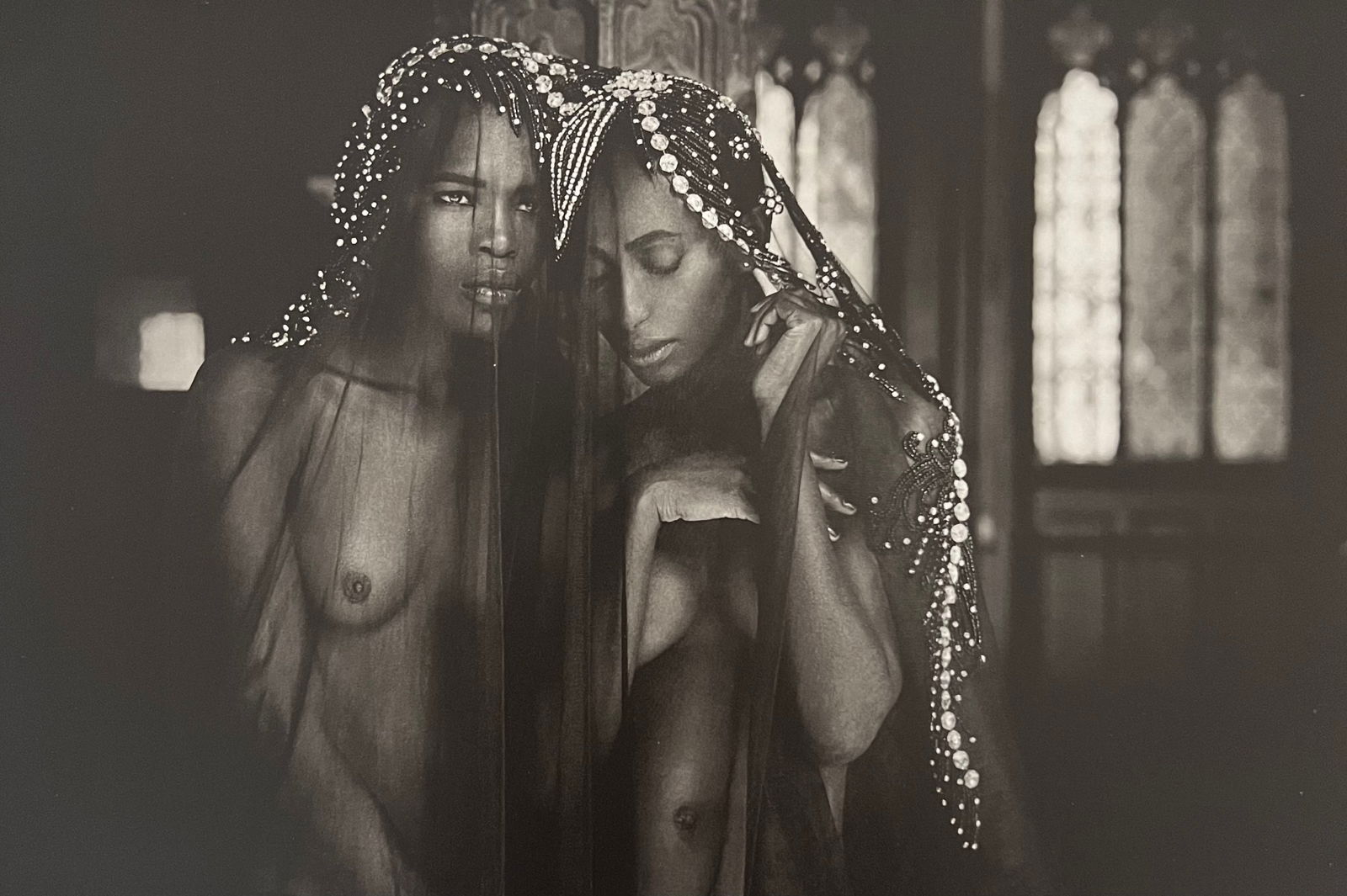 Marc Lagrange - Senza Parole, 2015: Photographer: Marc Lagrange was a Belgian photographer known for his nude portraits of female figures. Lagrange created dream-like and fantastical narrative pictures populated by beautiful nudes that