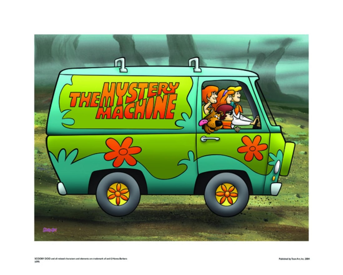 Warner Bros, Hanna-Barbera, Scooby-Doo, 'Mystermachine' (1 of 1)