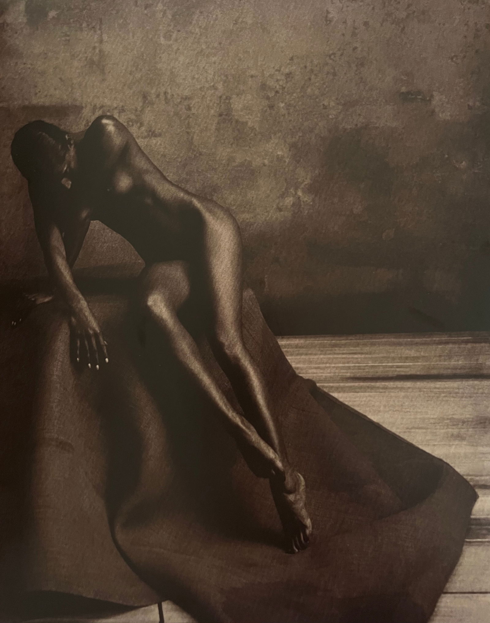 Marc Lagrange, Diamond and Girls, 2018: Photographer: Marc Lagrange was a Belgian photographer known for his nude portraits of female figures. Lagrange created dream-like and fantastical narrative pictures populated by beautiful nudes that