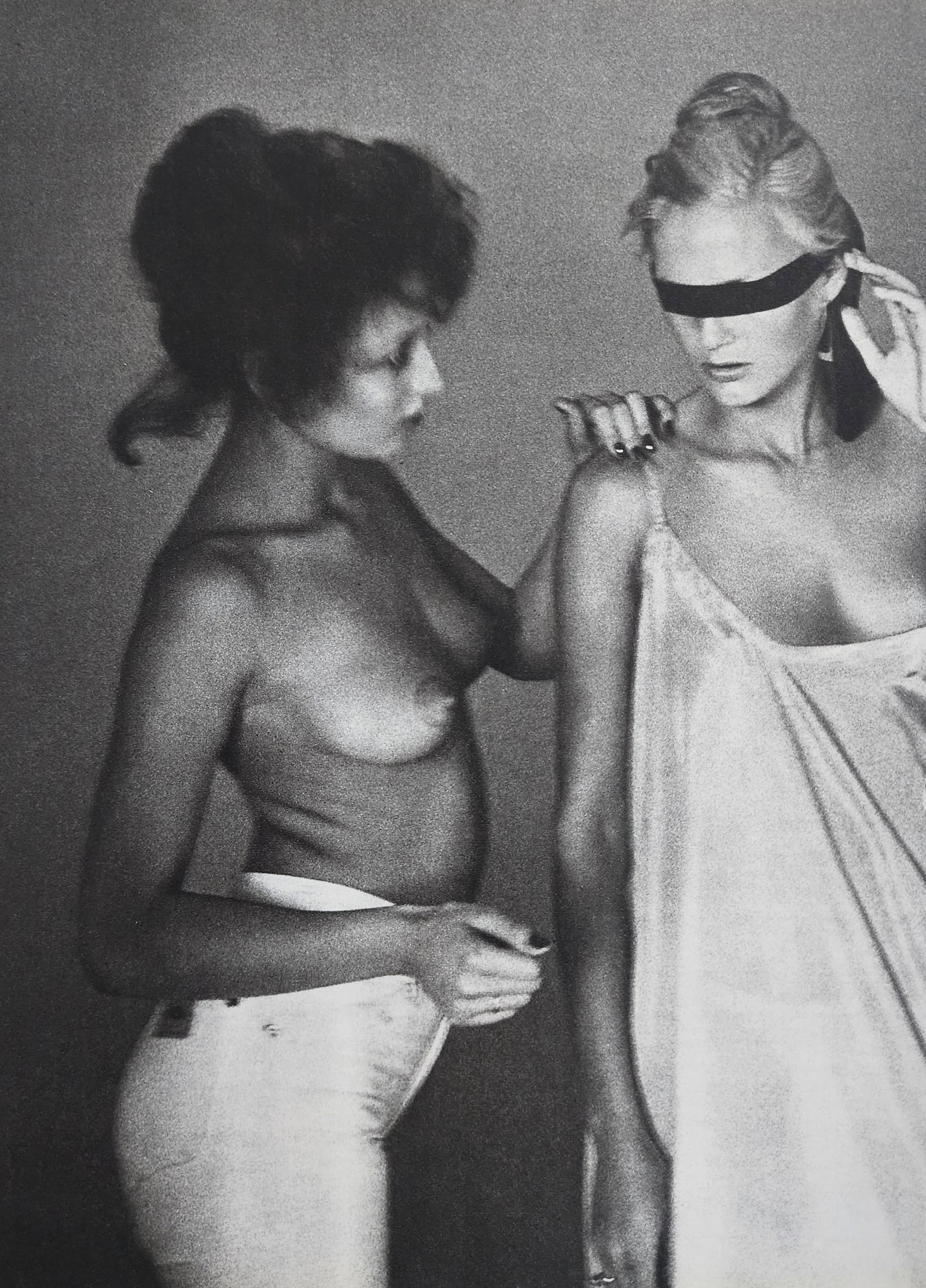 John Hedgecoe 'Possessions, Female Nude 1978: Artist/Photographer: John Hedgecoe Title/Subject: Possessions, Female Nude Type Of Print: Authentic Sheet Fed Photogravure/Heliogravure. Date Of Print: 1978 Paper: Medium weight, satin/matte finish. P