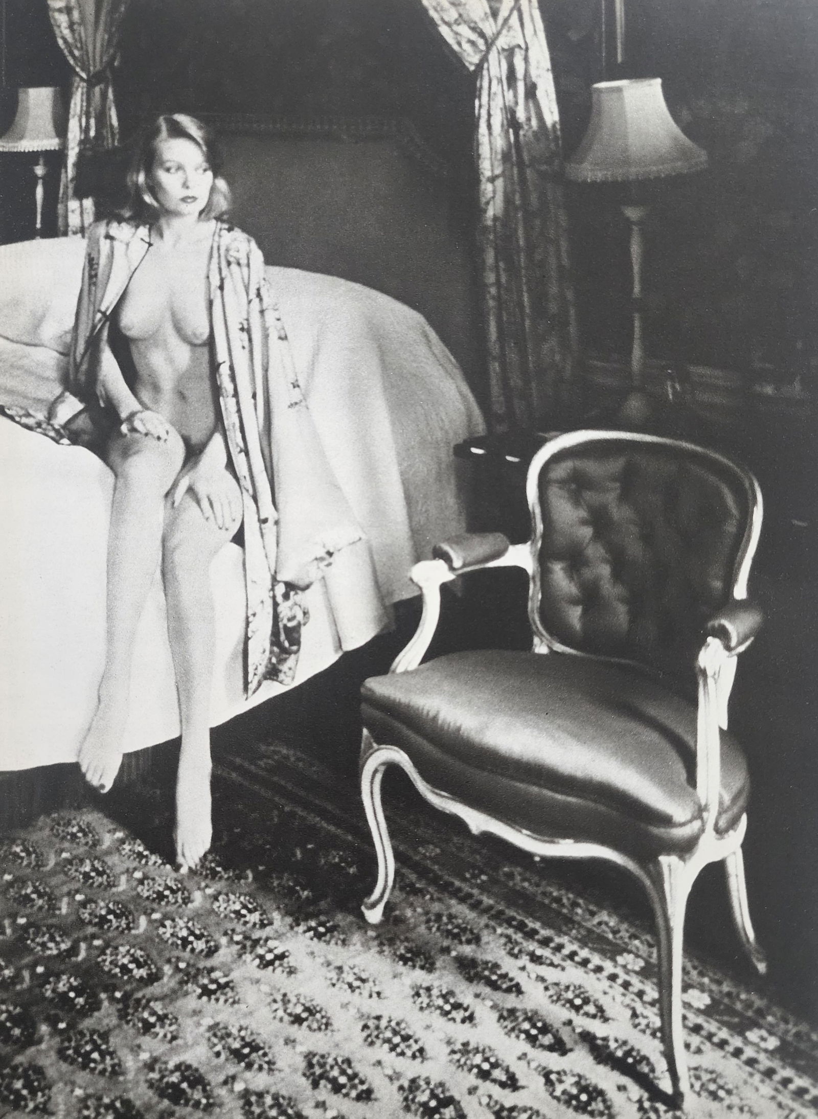 John Hedgecoe 'Possessions, Female Nude 1978: Artist/Photographer: John Hedgecoe Title/Subject: Possessions, Female Nude Type Of Print: Authentic Sheet Fed Photogravure/Heliogravure. Date Of Print: 1978 Paper: Medium weight, satin/matte finish. P